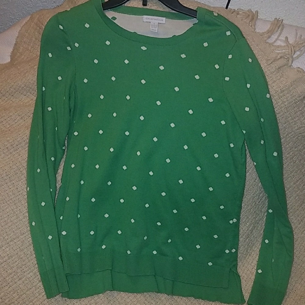Cute Polk a Dot Sweater